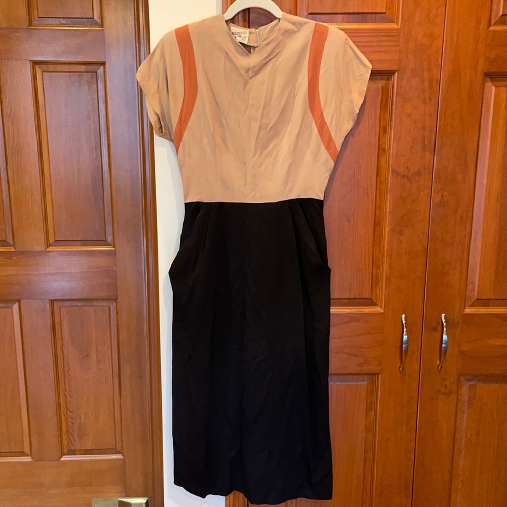 VINTAGE 1940s A MADEMOISELLE JULIETTE DRESS